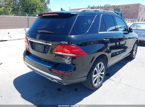 4JGDA5JB2GA634552 2016 MERCEDES-BENZ GLE 350 Black Widok z przodu