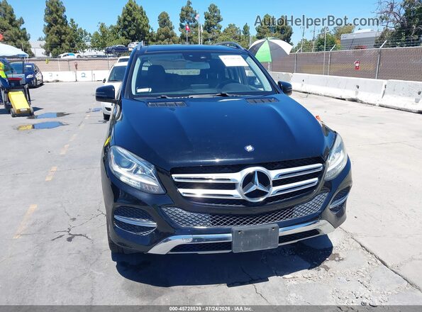 4JGDA5JB2GA634552 2016 MERCEDES-BENZ GLE 350 Black Widok zestawu wskaźników