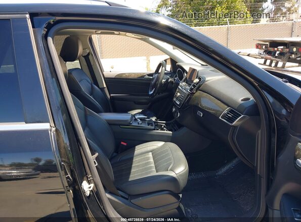 4JGDA5JB2GA634552 2016 MERCEDES-BENZ GLE 350 Black Widok wnętrza z przodu