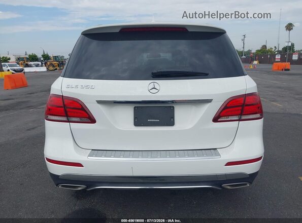 4JGDA5JB2HA835501 2017 MERCEDES-BENZ GLE 350 White 