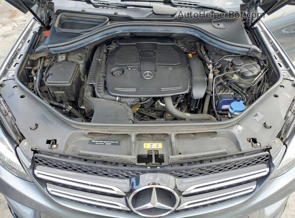 4JGDA5JB2HA908009 2017 MERCEDES-BENZ GLE Gray ძრავის განყოფილების ხედი