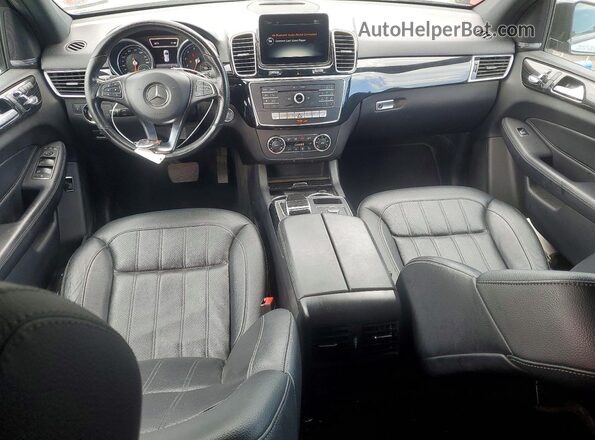 4JGDA5JB2HA908009 2017 MERCEDES-BENZ GLE Gray ხელსაწყოთა პანელის ხედი