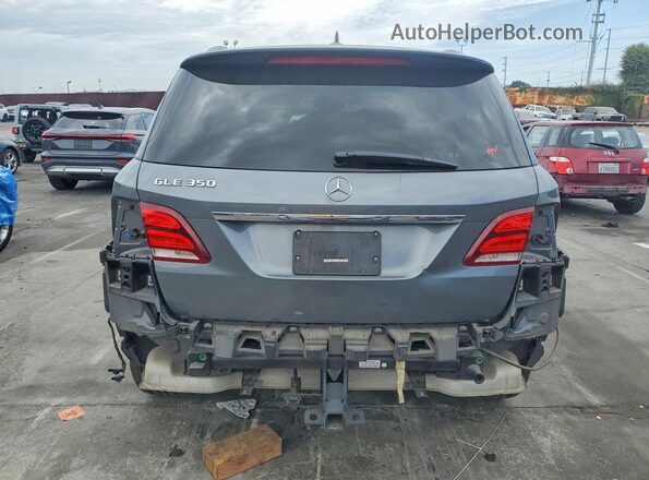 4JGDA5JB2HA908009 2017 MERCEDES-BENZ GLE Gray უკანა ხედი