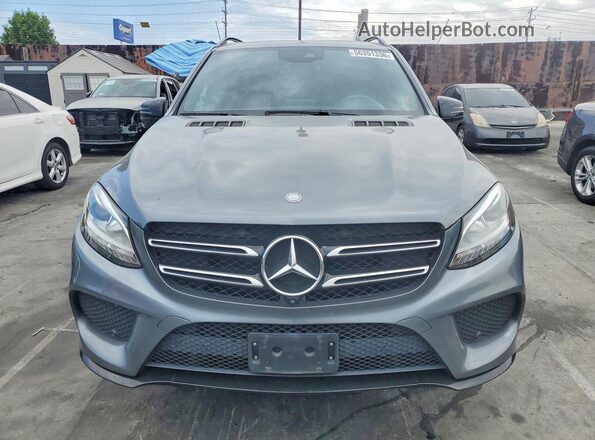 4JGDA5JB2HA908009 2017 MERCEDES-BENZ GLE Gray წინა ხედი