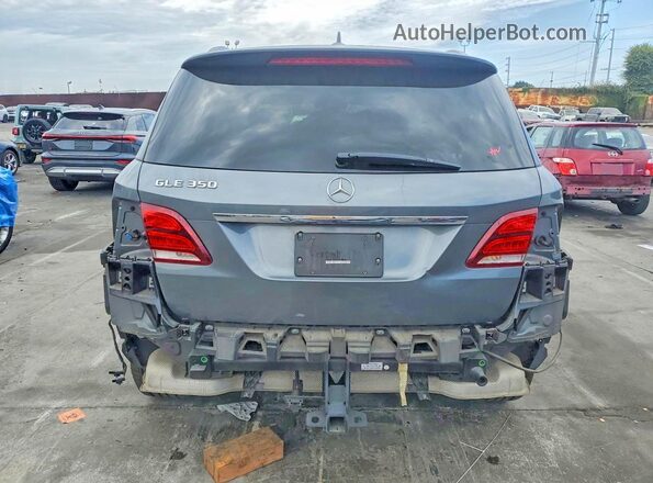 4JGDA5JB2HA908009 2017 MERCEDES-BENZ GLE Gray წინა სალონის ხედი