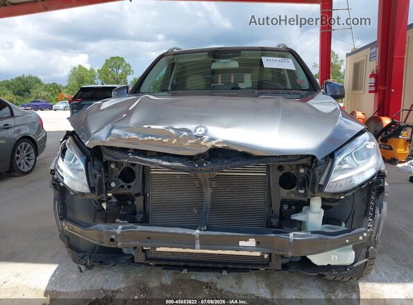 4JGDA5JB2HA925005 2017 MERCEDES-BENZ GLE 350 Gray Widok z przodu