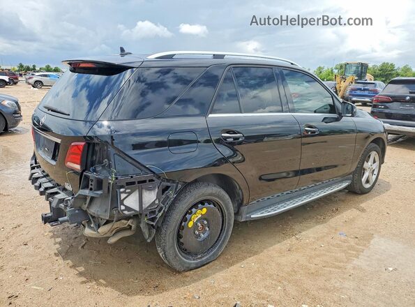 4JGDA5JB2HA993482 2017 MERCEDES-BENZ GLE Black უკანა მარჯვენა
