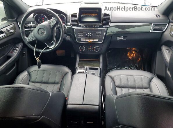 4JGDA5JB2HA994731 2017 MERCEDES-BENZ GLE White Вид панелі приладів