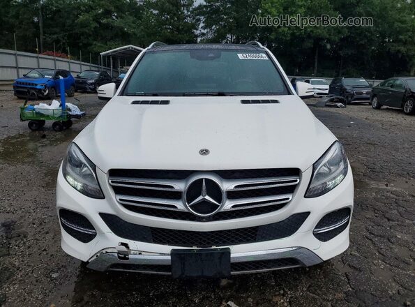 4JGDA5JB2HA994731 2017 MERCEDES-BENZ GLE White Вид спереду