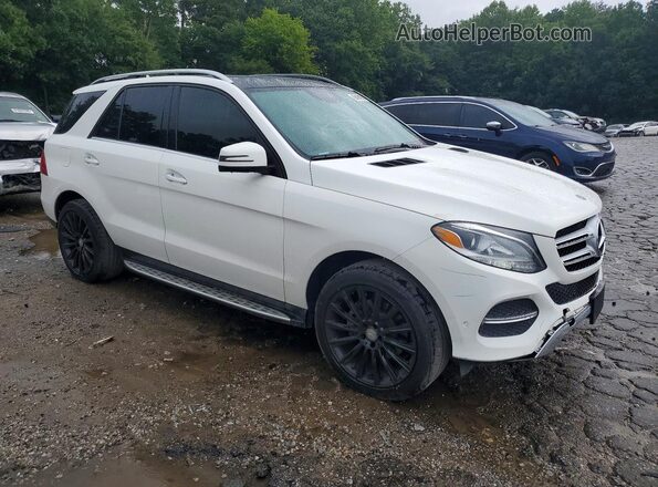 4JGDA5JB2HA994731 2017 MERCEDES-BENZ GLE White Передня права чверть
