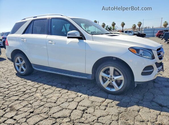 4JGDA5JB2JB148518 2018 MERCEDES-BENZ GLE White Delantero derecho