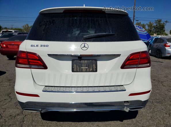 4JGDA5JB2JB148518 2018 MERCEDES-BENZ GLE White Vista trasera