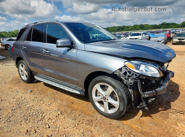 4JGDA5JB2JB194768 2018 MERCEDES-BENZ GLE Серебряный Передняя правая четверть