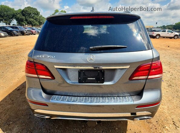 4JGDA5JB2JB194768 2018 MERCEDES-BENZ GLE Серебряный Вид сзади