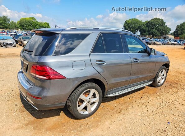 4JGDA5JB2JB194768 2018 MERCEDES-BENZ GLE Серебряный Задняя правая четверть