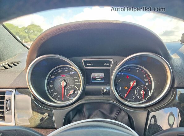 4JGDA5JB2JB194768 2018 MERCEDES-BENZ GLE Серебряный Вид щитка приборов