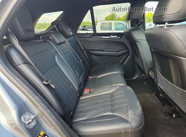 4JGDA5JB2JB194768 2018 MERCEDES-BENZ GLE Серебряный Вид задней части салона