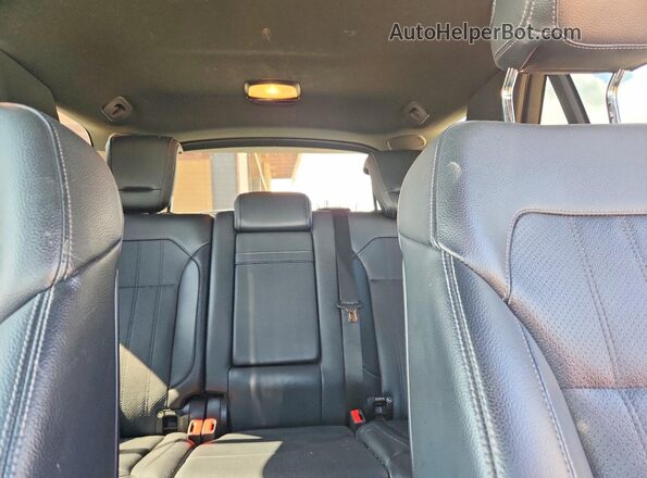 4JGDA5JB2JB194768 2018 MERCEDES-BENZ GLE Серебряный Вид задних сидений