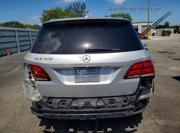 4JGDA5JB3GA788686 2016 MERCEDES-BENZ GLE Silver Widok z tyłu