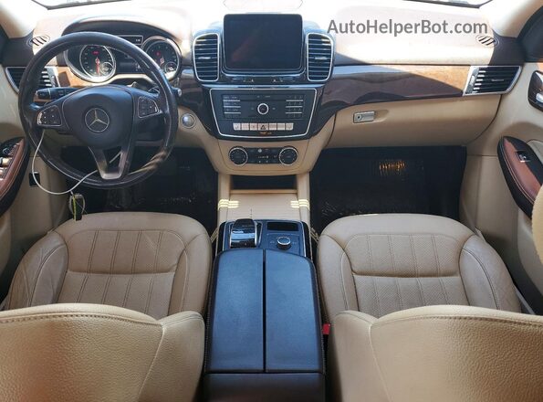 4JGDA5JB3GA788686 2016 MERCEDES-BENZ GLE Silver Widok deski rozdzielczej