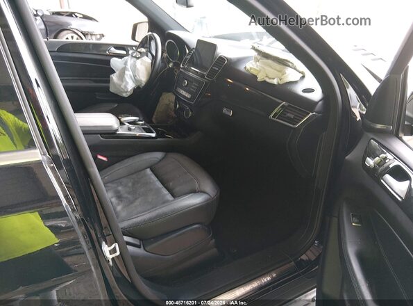 4JGDA5JB3HA817542 2017 MERCEDES-BENZ GLE 350 Black Widok wnętrza z przodu