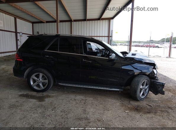 4JGDA5JB3HA817542 2017 MERCEDES-BENZ GLE 350 Black Widok wnętrza z tyłu