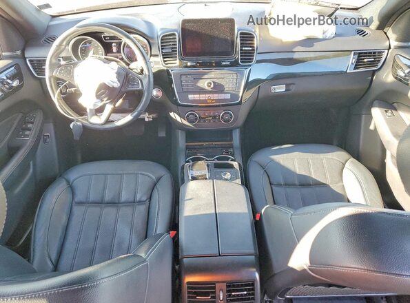 4JGDA5JB3JB045897 2018 MERCEDES-BENZ GLE Burgundy Առջևի վահանակի տեսք