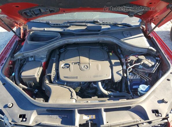 4JGDA5JB3JB045897 2018 MERCEDES-BENZ GLE Burgundy Սալոնի հետևի տեսք