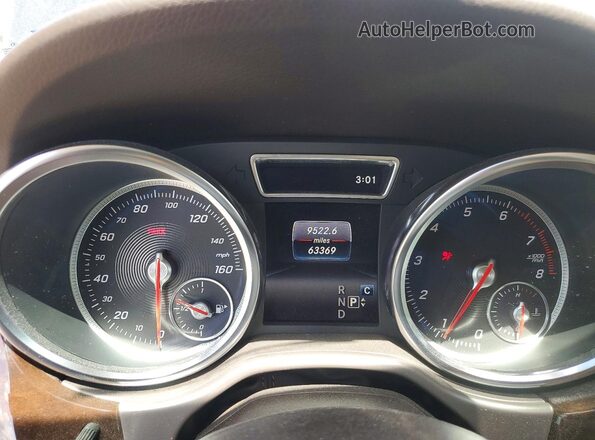 4JGDA5JB3JB146549 2018 MERCEDES-BENZ GLE Синий Вид щитка приборов