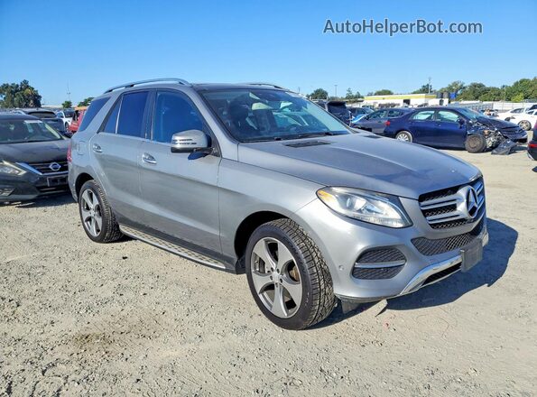 4JGDA5JB4GA658755 2016 MERCEDES-BENZ GLE Gray Delantero derecho