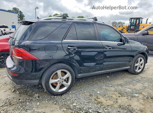 4JGDA5JB4GA686085 2016 MERCEDES-BENZ GLE Black Tył prawy