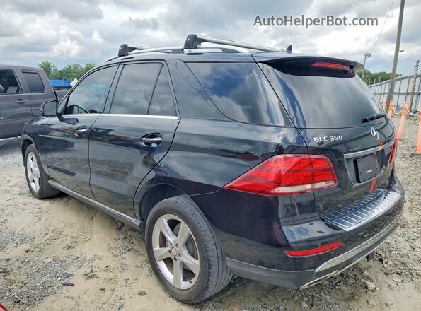 4JGDA5JB4GA686085 2016 MERCEDES-BENZ GLE Black Tył lewy