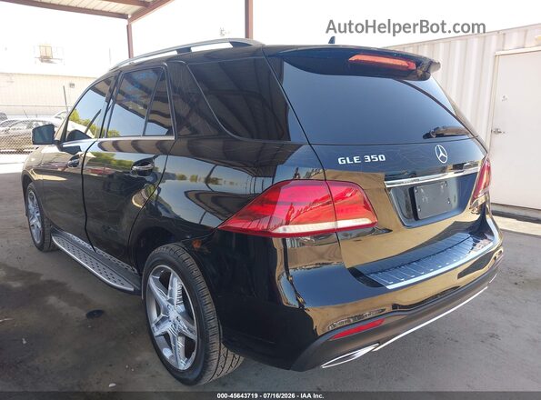 4JGDA5JB4GA787868 2016 MERCEDES-BENZ GLE 350 Black Trasero izquierdo