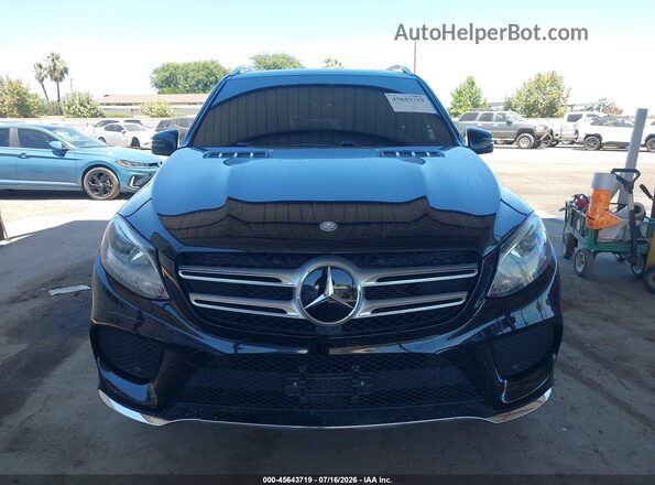 4JGDA5JB4GA787868 2016 MERCEDES-BENZ GLE 350 Black Vista del cuadro de instrumentos