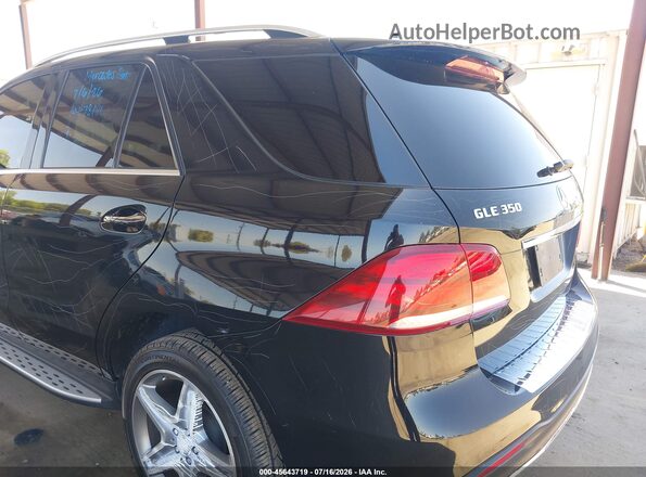 4JGDA5JB4GA787868 2016 MERCEDES-BENZ GLE 350 Black 
