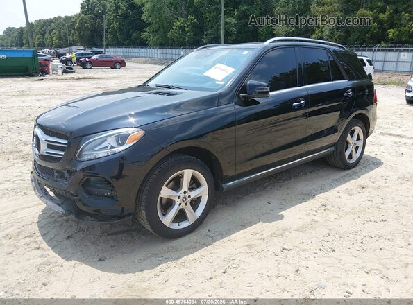 4JGDA5JB4HA912725 2017 MERCEDES-BENZ GLE 350 Black Front left