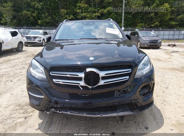 4JGDA5JB4HA912725 2017 MERCEDES-BENZ GLE 350 Black Front view