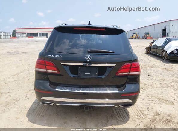 4JGDA5JB4HA912725 2017 MERCEDES-BENZ GLE 350 Black 