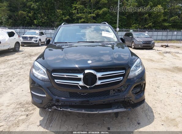 4JGDA5JB4HA912725 2017 MERCEDES-BENZ GLE 350 Black Instrument cluster view