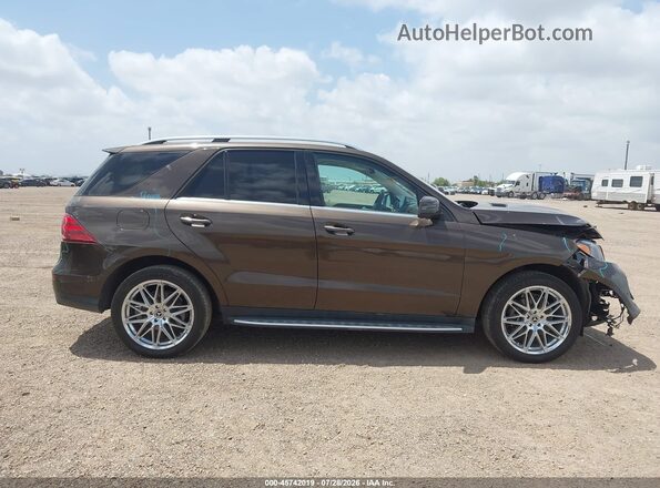 4JGDA5JB4HA926561 2017 MERCEDES-BENZ GLE 350 Black Widok wnętrza z tyłu