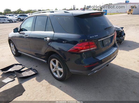 4JGDA5JB4HA933820 2017 MERCEDES-BENZ GLE 350 Синий Задняя левая четверть