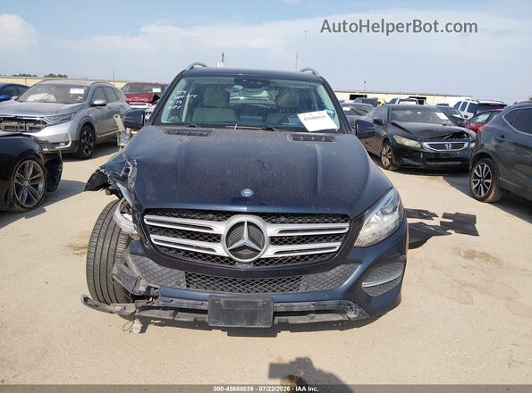 4JGDA5JB4HA933820 2017 MERCEDES-BENZ GLE 350 Синий Вид щитка приборов