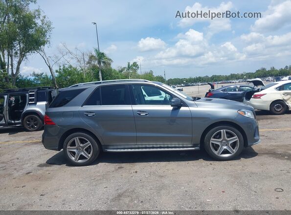 4JGDA5JB4JB060795 2018 MERCEDES-BENZ GLE 350 Серебряный Вид задней части салона