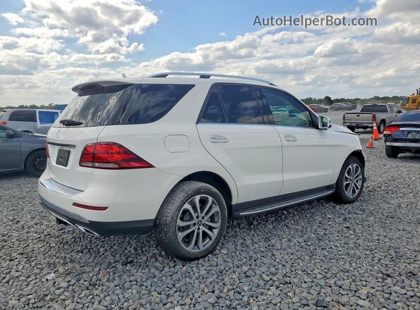 4JGDA5JB4JB061963 2018 MERCEDES-BENZ GLE White Задня права чверть
