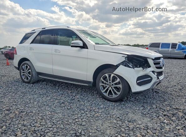 4JGDA5JB4JB061963 2018 MERCEDES-BENZ GLE White Передня права чверть