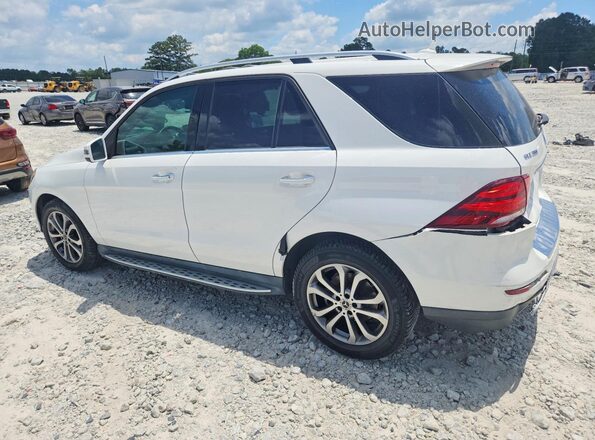 4JGDA5JB4JB080755 2018 MERCEDES-BENZ GLE White Задня ліва чверть