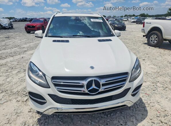 4JGDA5JB4JB080755 2018 MERCEDES-BENZ GLE White Вид спереду