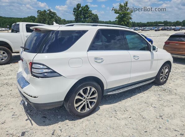 4JGDA5JB4JB080755 2018 MERCEDES-BENZ GLE White Задня права чверть