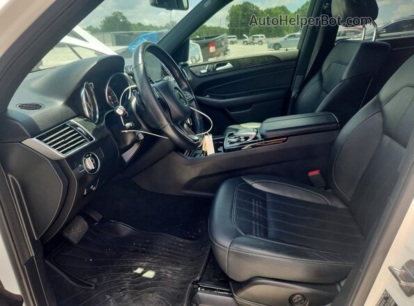 4JGDA5JB4JB080755 2018 MERCEDES-BENZ GLE White Вид салону спереду