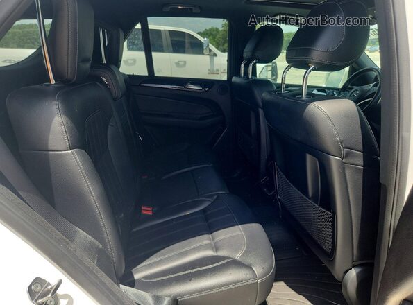 4JGDA5JB4JB080755 2018 MERCEDES-BENZ GLE White Вид задніх сидінь
